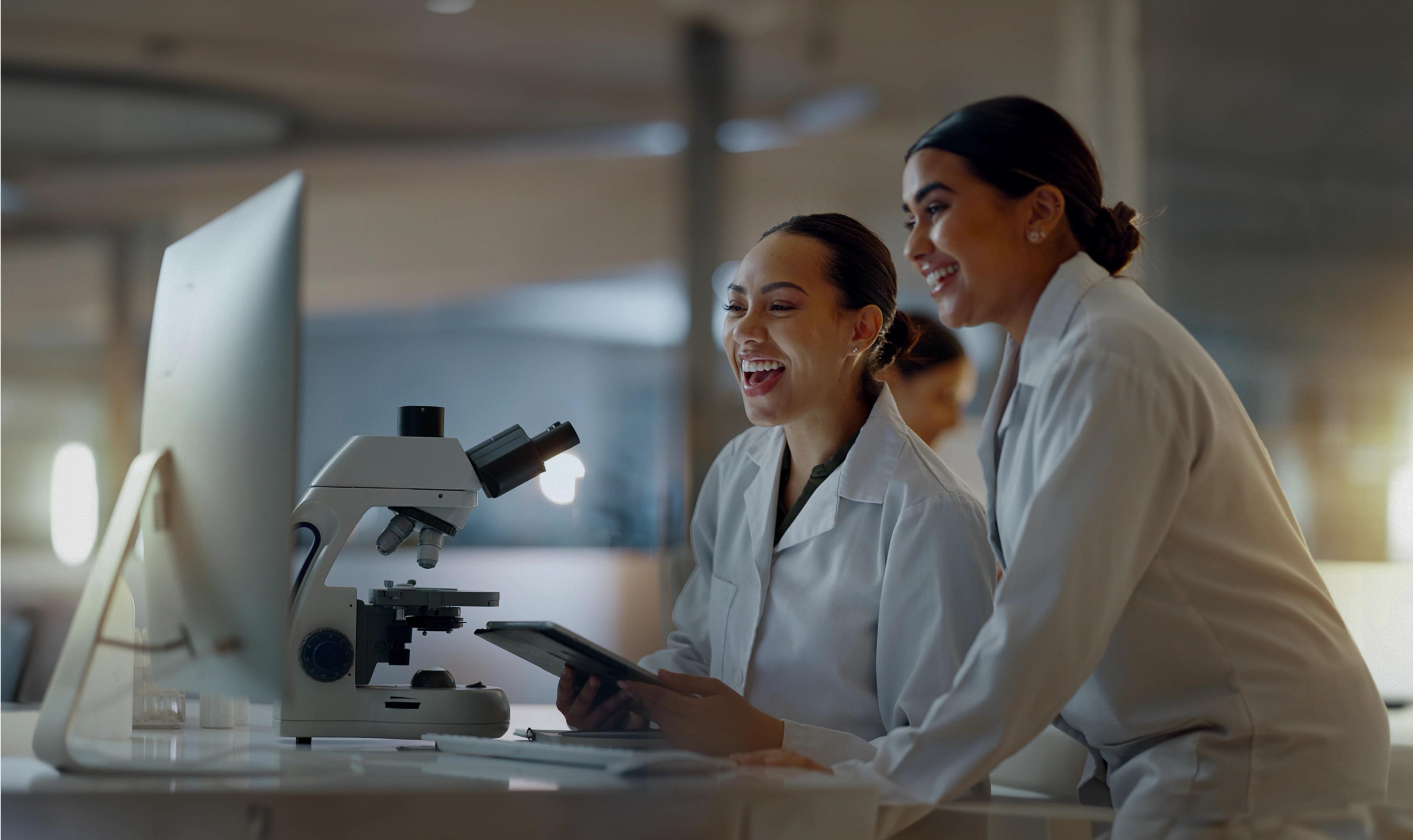 Scientists in a laboratory